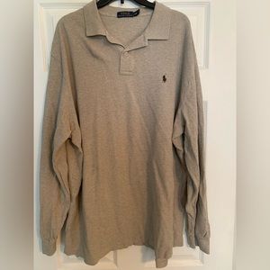 Mens Long Sleeve Polo